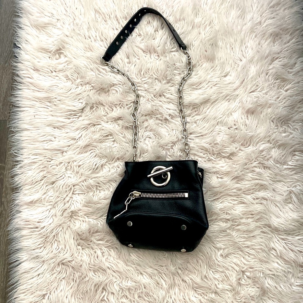 ALEXANDER WANG chain leather crossbody bag